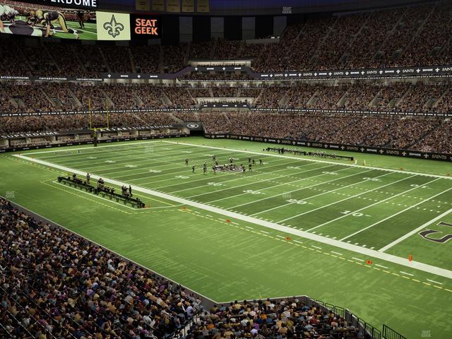 Caesars Superdome - Section 330 Seat View
