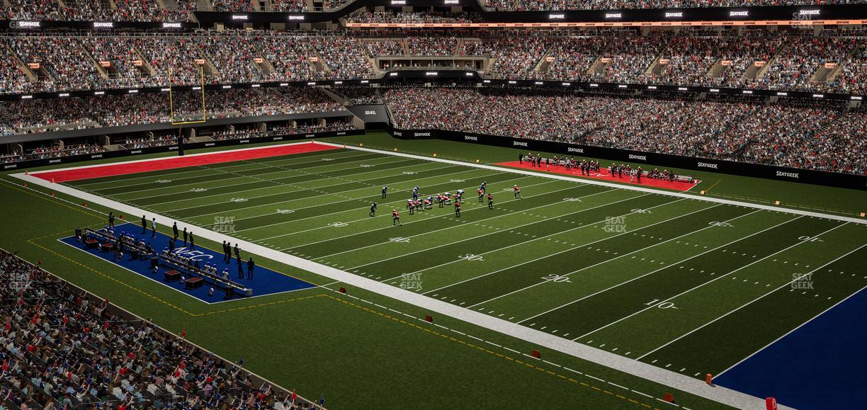 Caesars Superdome - Section 330 Seat View