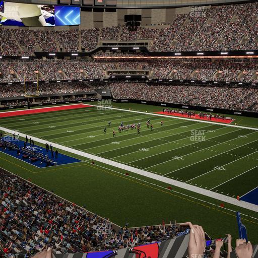 Caesars Superdome - Section 330 Seat View