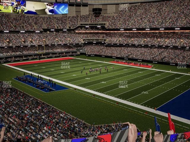 Caesars Superdome - Section 330 Seat View