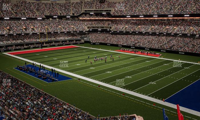 Caesars Superdome - Section 330 Seat View