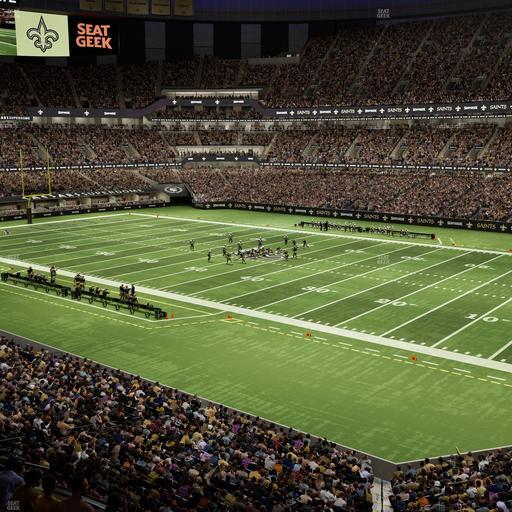 Caesars Superdome - Section 331 Seat View