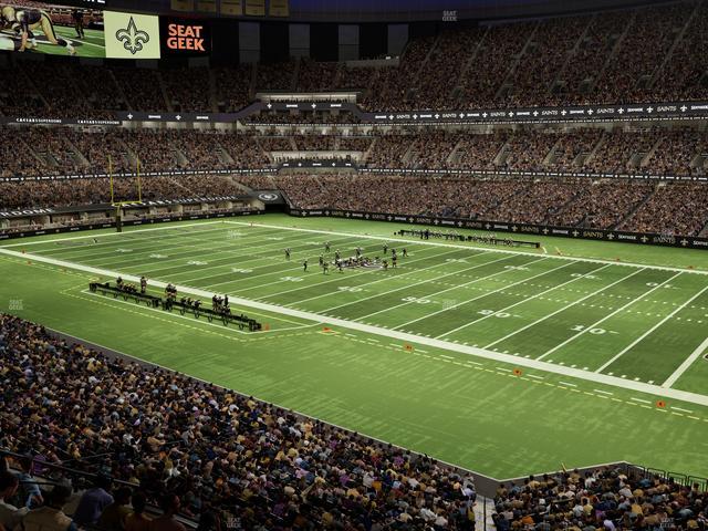 Caesars Superdome - Section 331 Seat View
