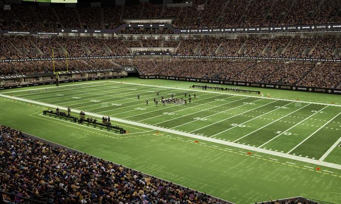Caesars Superdome - Section 331 Seat View