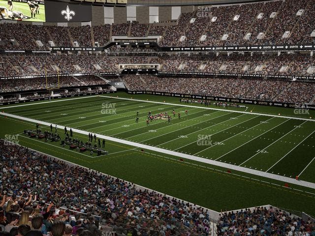 Caesars Superdome - Section 331 Seat View