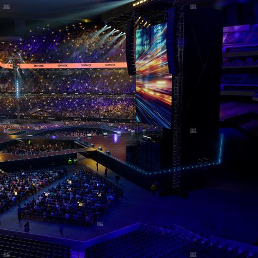 Caesars Superdome - Section 331 Seat View