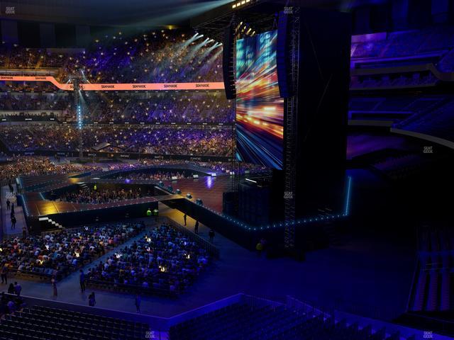 Caesars Superdome - Section 331 Seat View