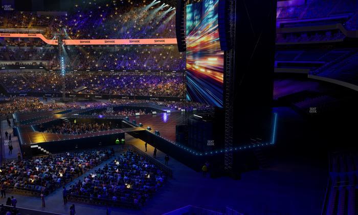 Caesars Superdome - Section 331 Seat View