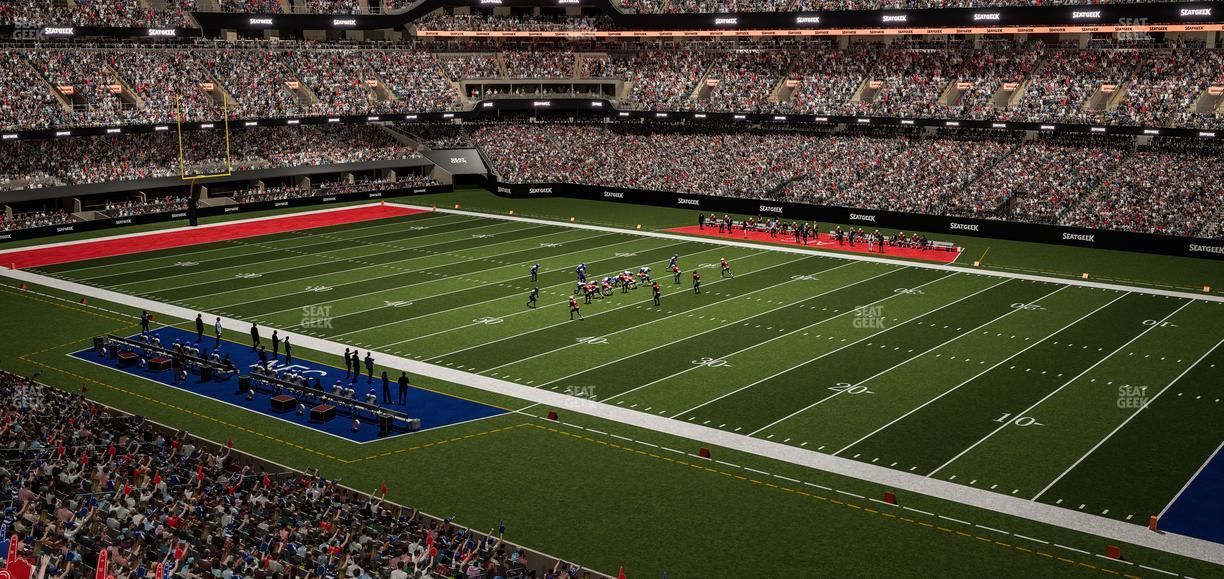 Caesars Superdome - Section 331 Seat View