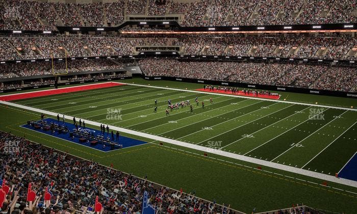 Caesars Superdome - Section 331 Seat View