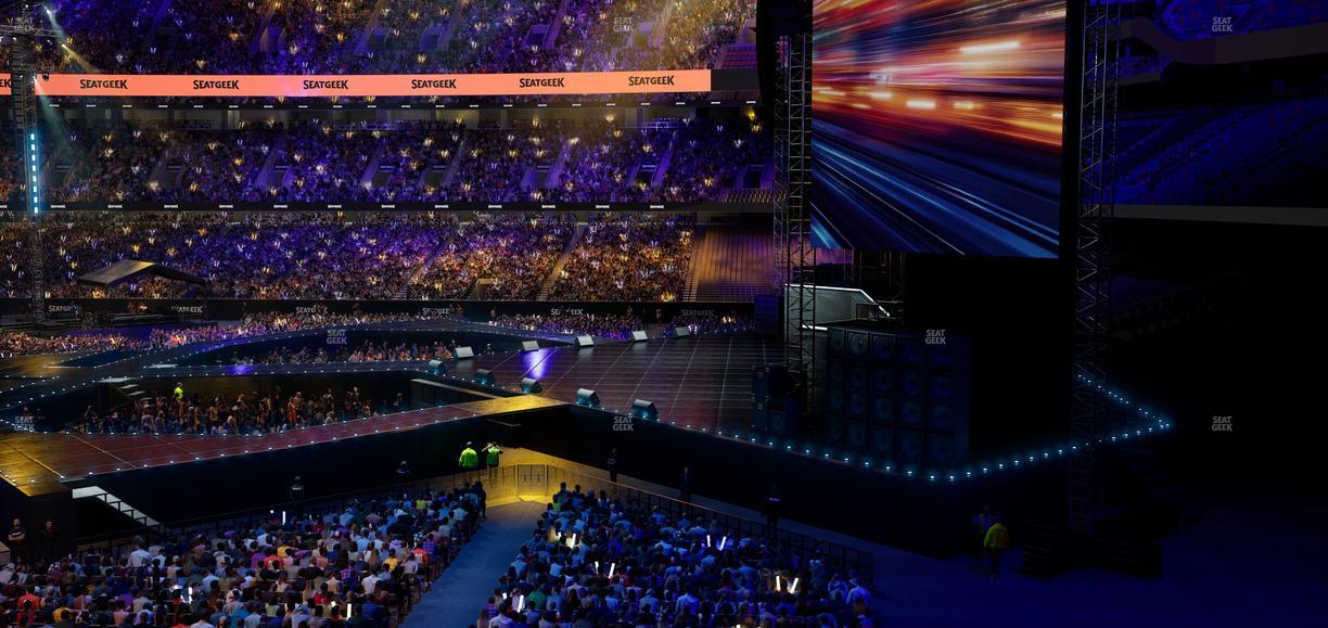 Caesars Superdome - Section 332 Seat View