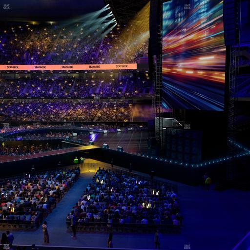 Caesars Superdome - Section 332 Seat View