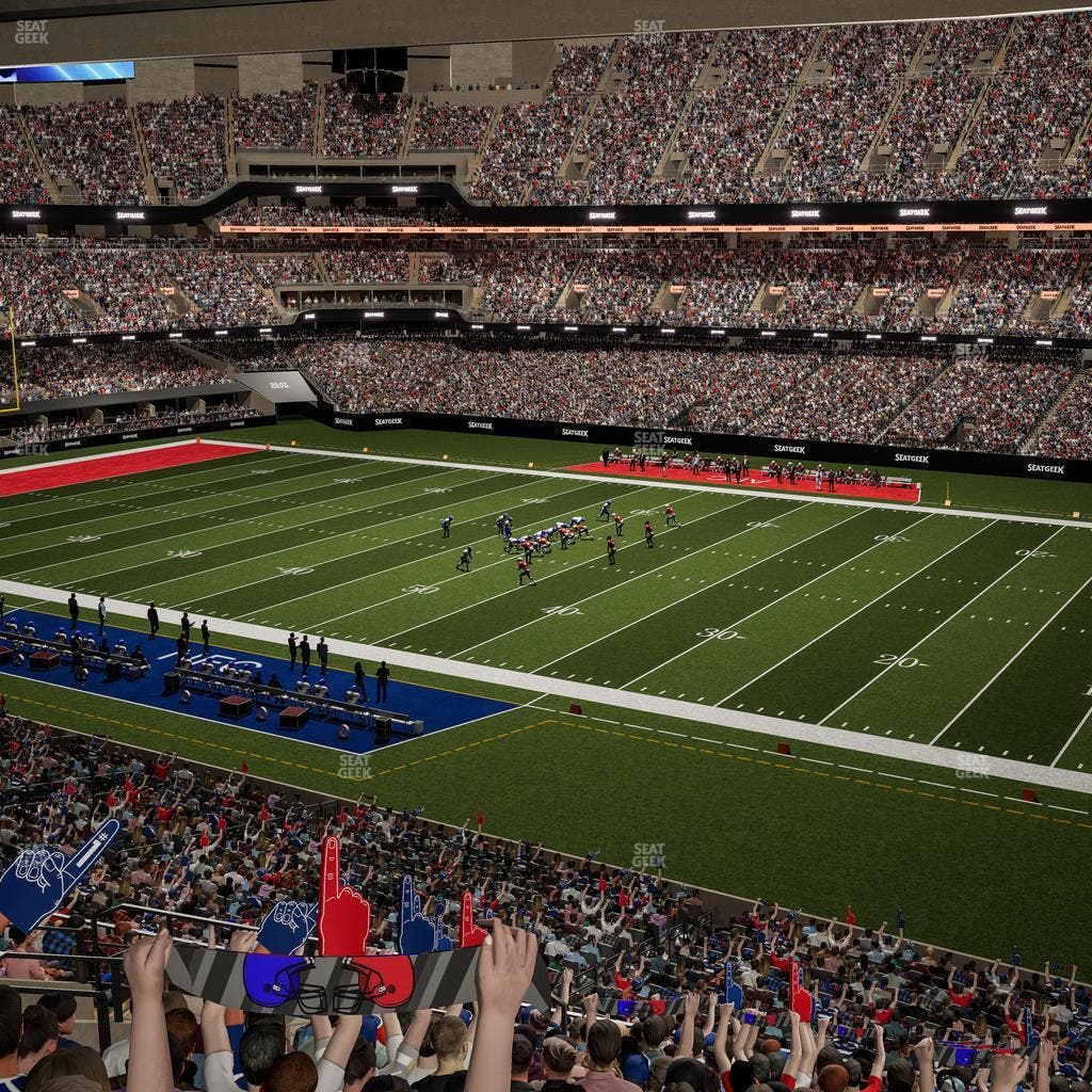 Caesars Superdome - Section 332 Seat View