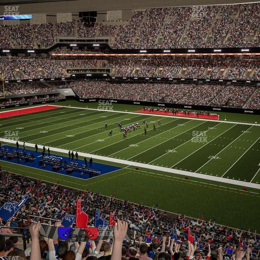 Caesars Superdome - Section 332 Seat View