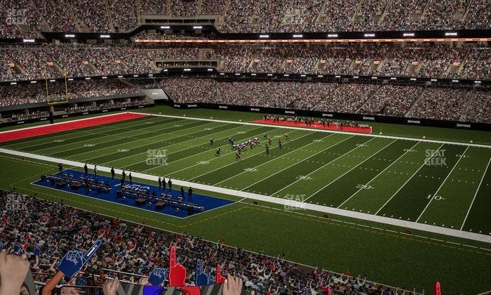 Caesars Superdome - Section 332 Seat View