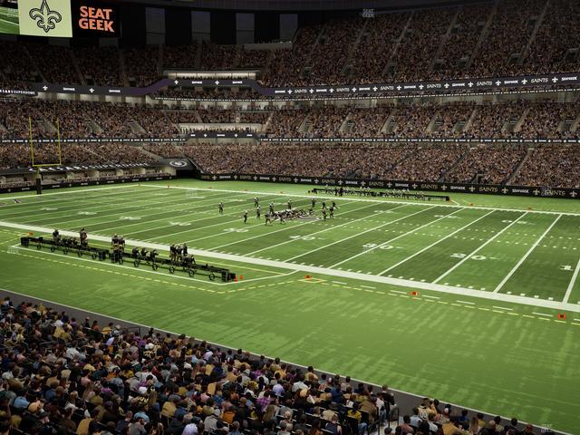 Caesars Superdome - Section 332 Seat View