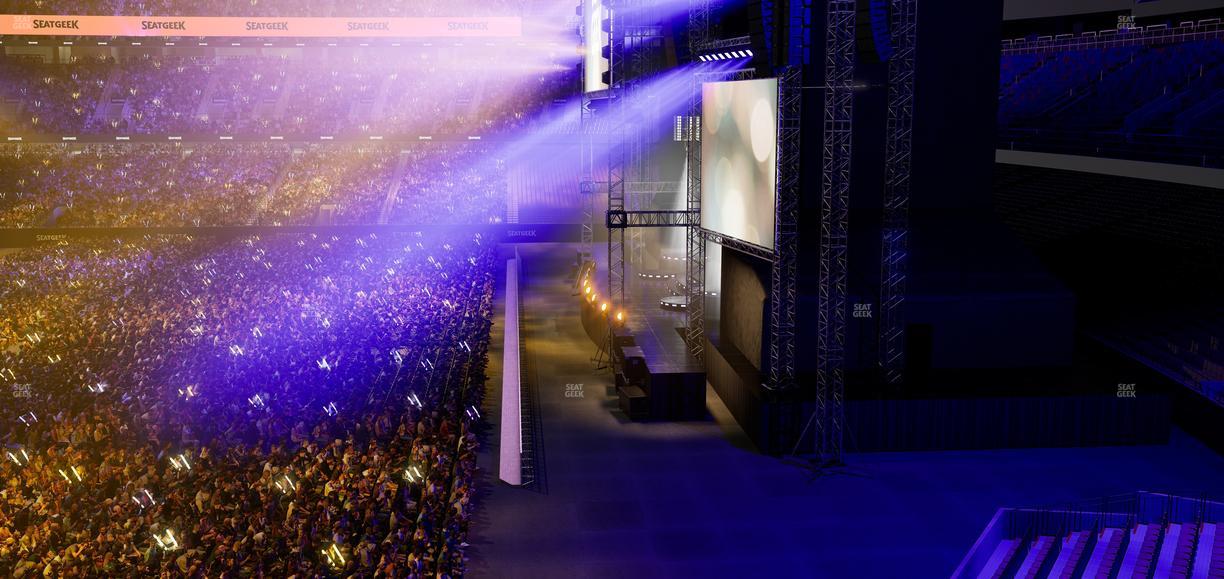 Caesars Superdome - Section 333 Seat View