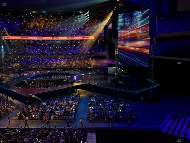 Caesars Superdome - Section 333 Seat View