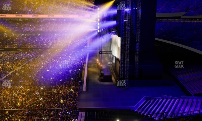 Caesars Superdome - Section 333 Seat View