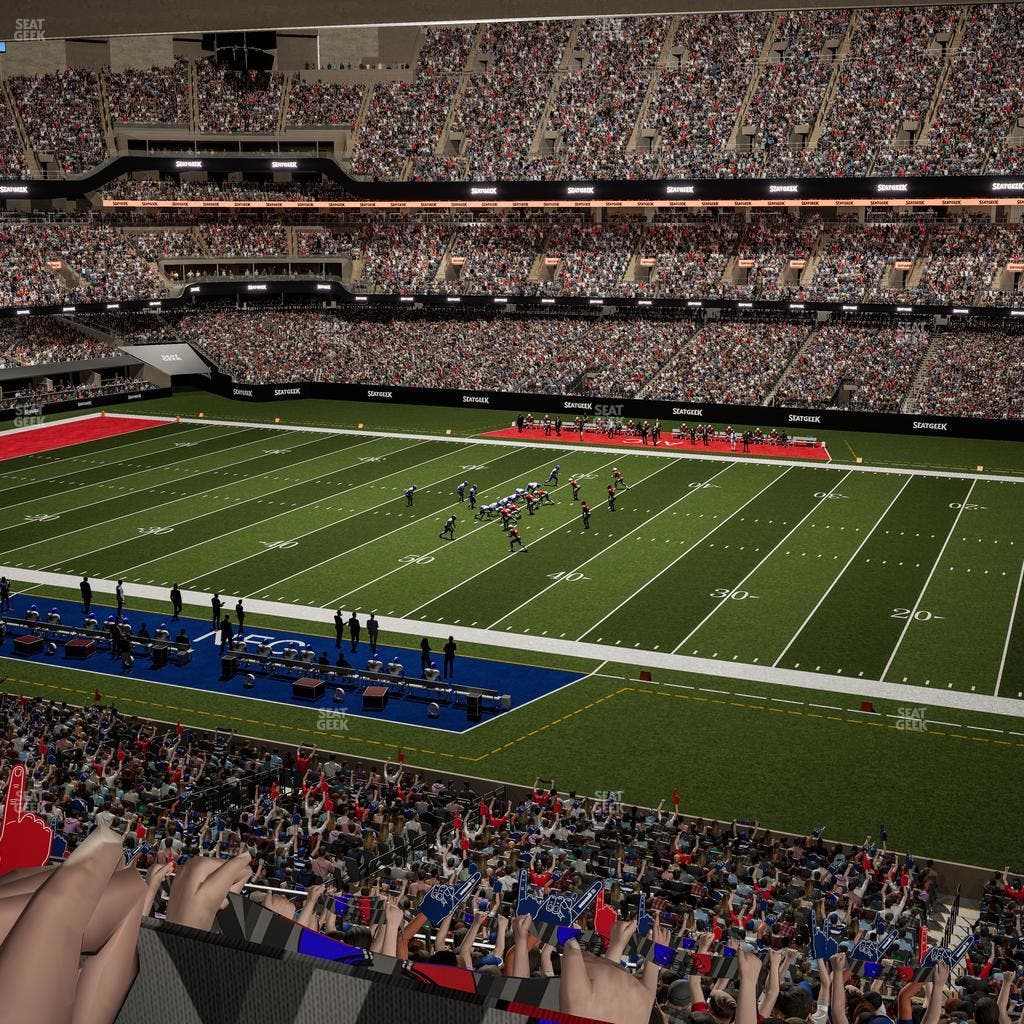 Caesars Superdome - Section 333 Seat View