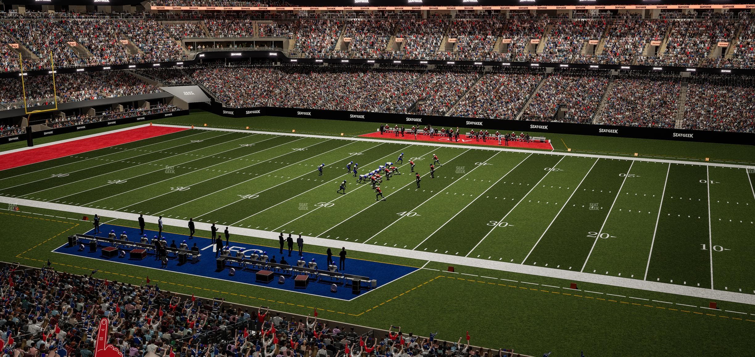 Caesars Superdome - Section 333 Seat View