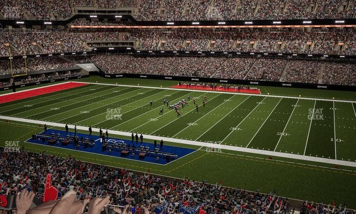 Caesars Superdome - Section 333 Seat View