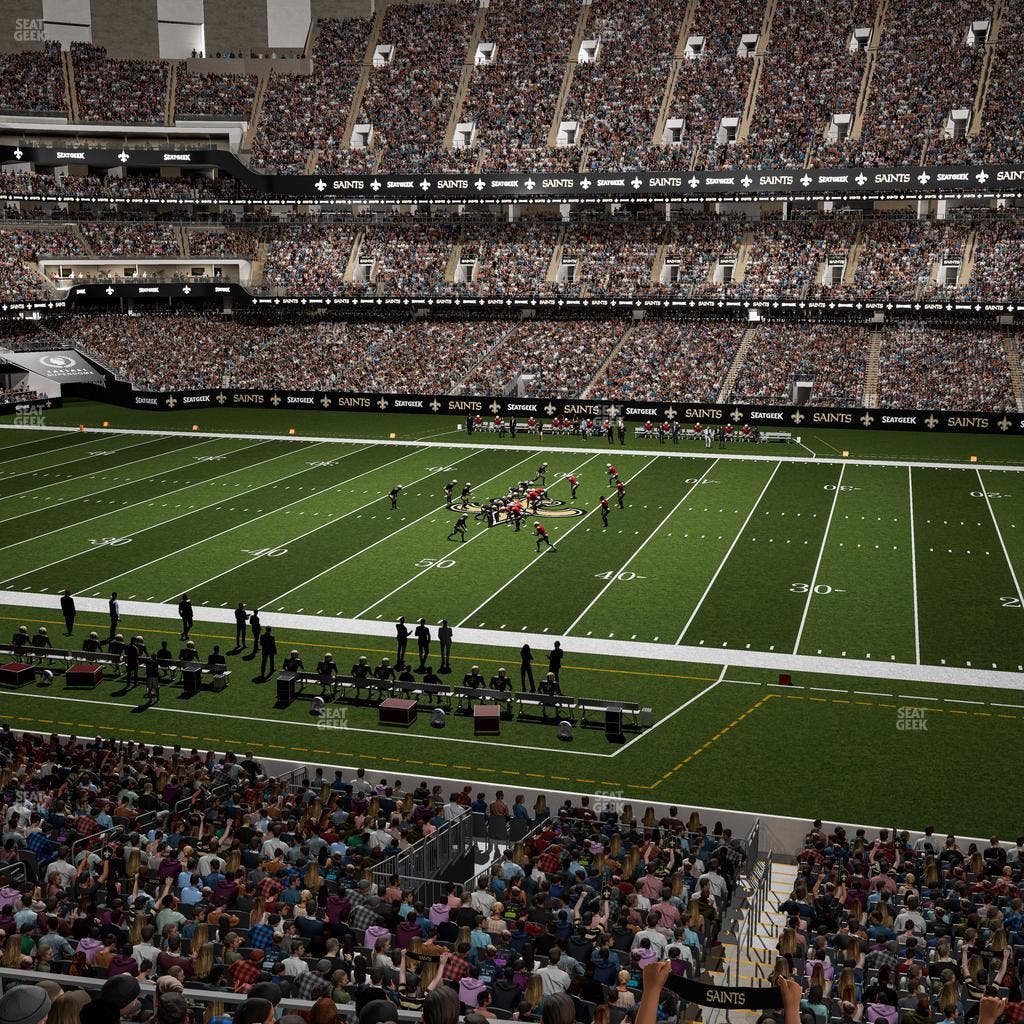 Caesars Superdome - Section 334 Seat View
