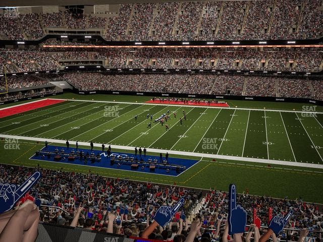 Caesars Superdome - Section 334 Seat View