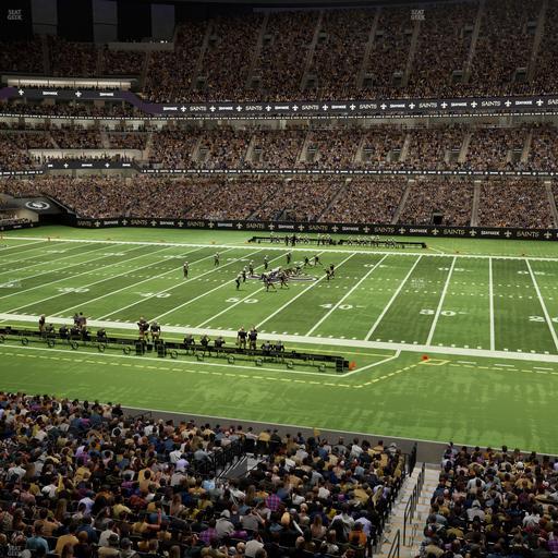 Caesars Superdome - Section 334 Seat View