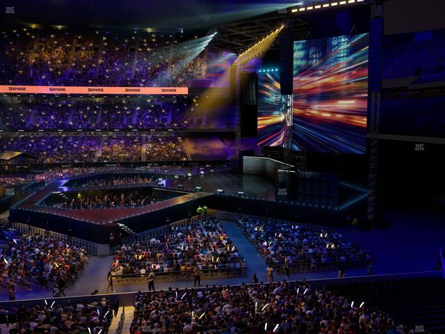 Caesars Superdome - Section 334 Seat View