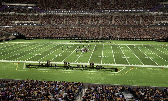 Caesars Superdome - Section 335 Seat View