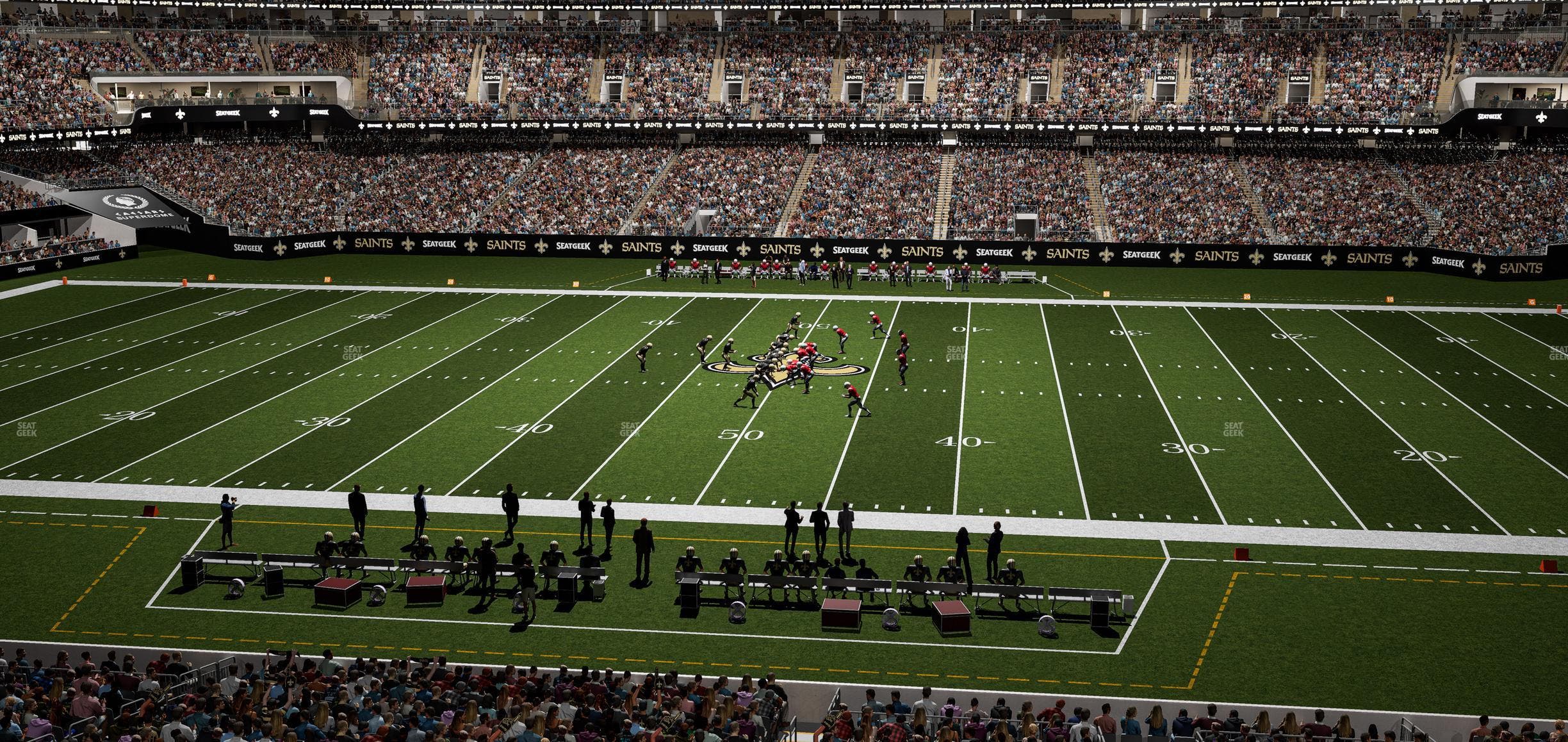 Caesars Superdome - Section 335 Seat View