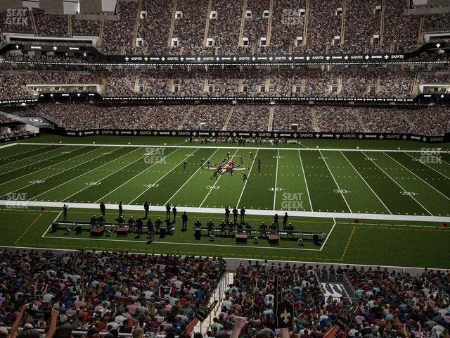 Caesars Superdome - Section 335 Seat View