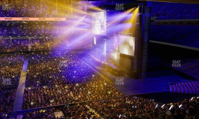 Caesars Superdome - Section 335 Seat View