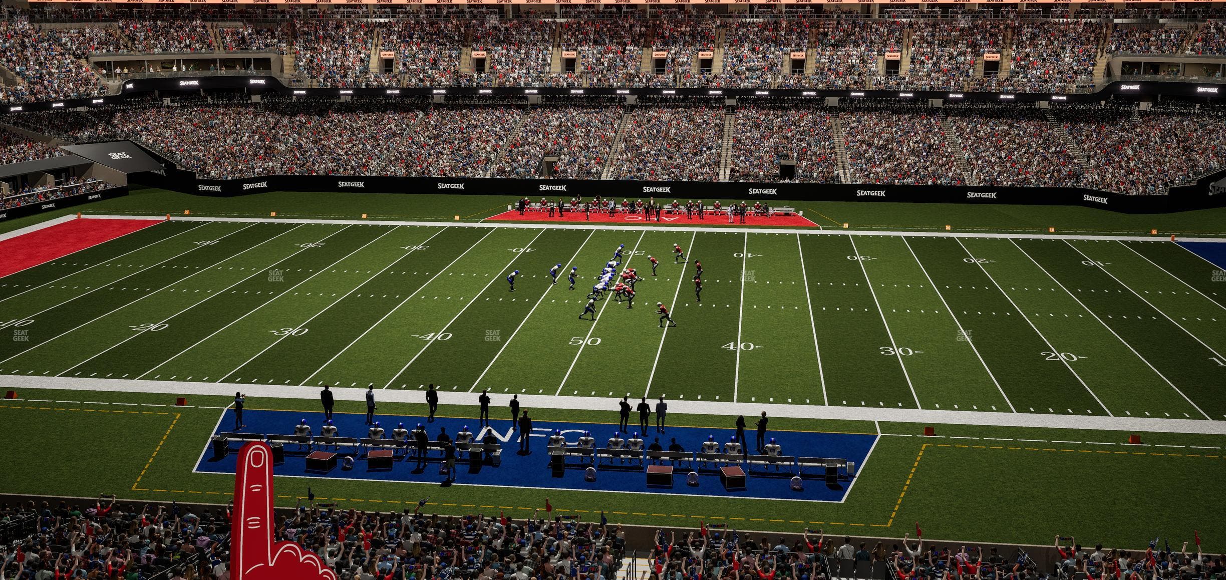 Caesars Superdome - Section 335 Seat View