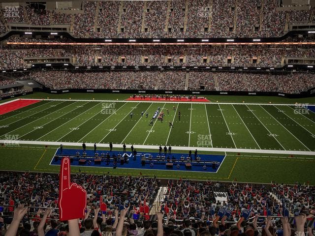 Caesars Superdome - Section 335 Seat View