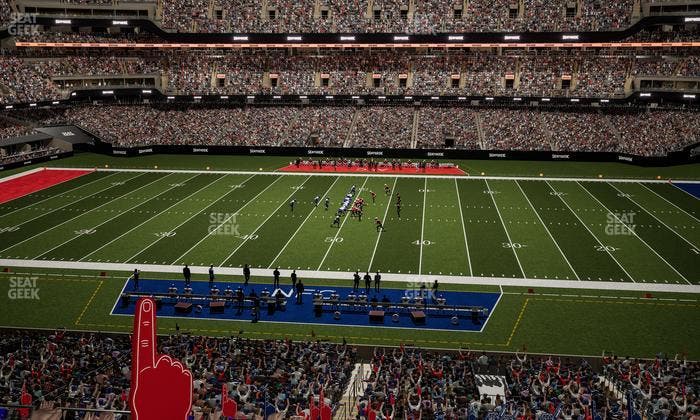 Caesars Superdome - Section 335 Seat View