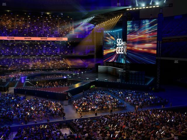 Caesars Superdome - Section 335 Seat View