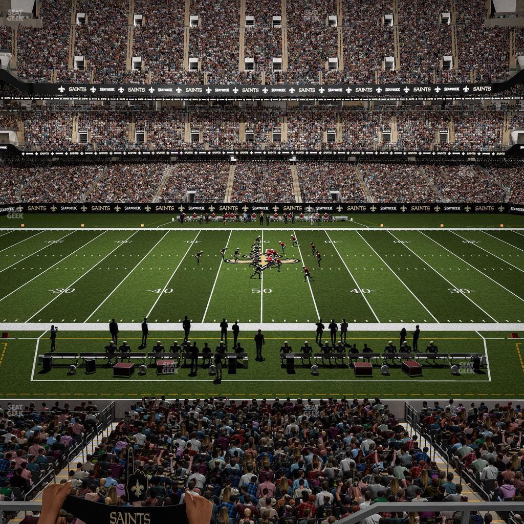Caesars Superdome - Section 336 Seat View