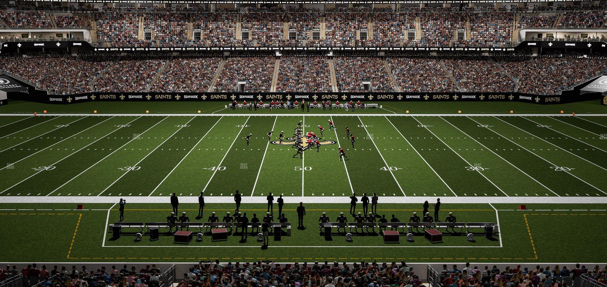Caesars Superdome - Section 336 Seat View