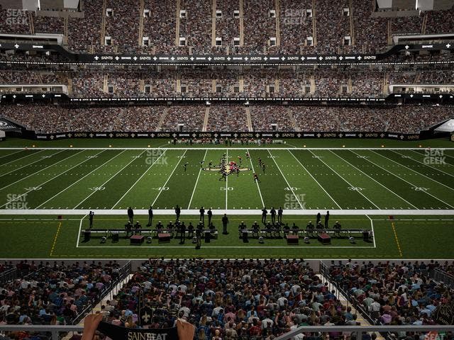 Caesars Superdome - Section 336 Seat View