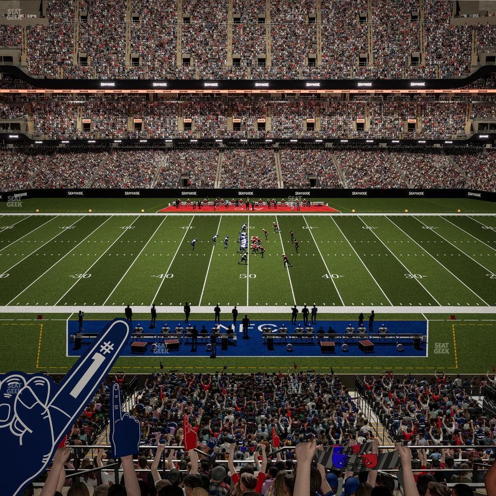 Caesars Superdome - Section 336 Seat View