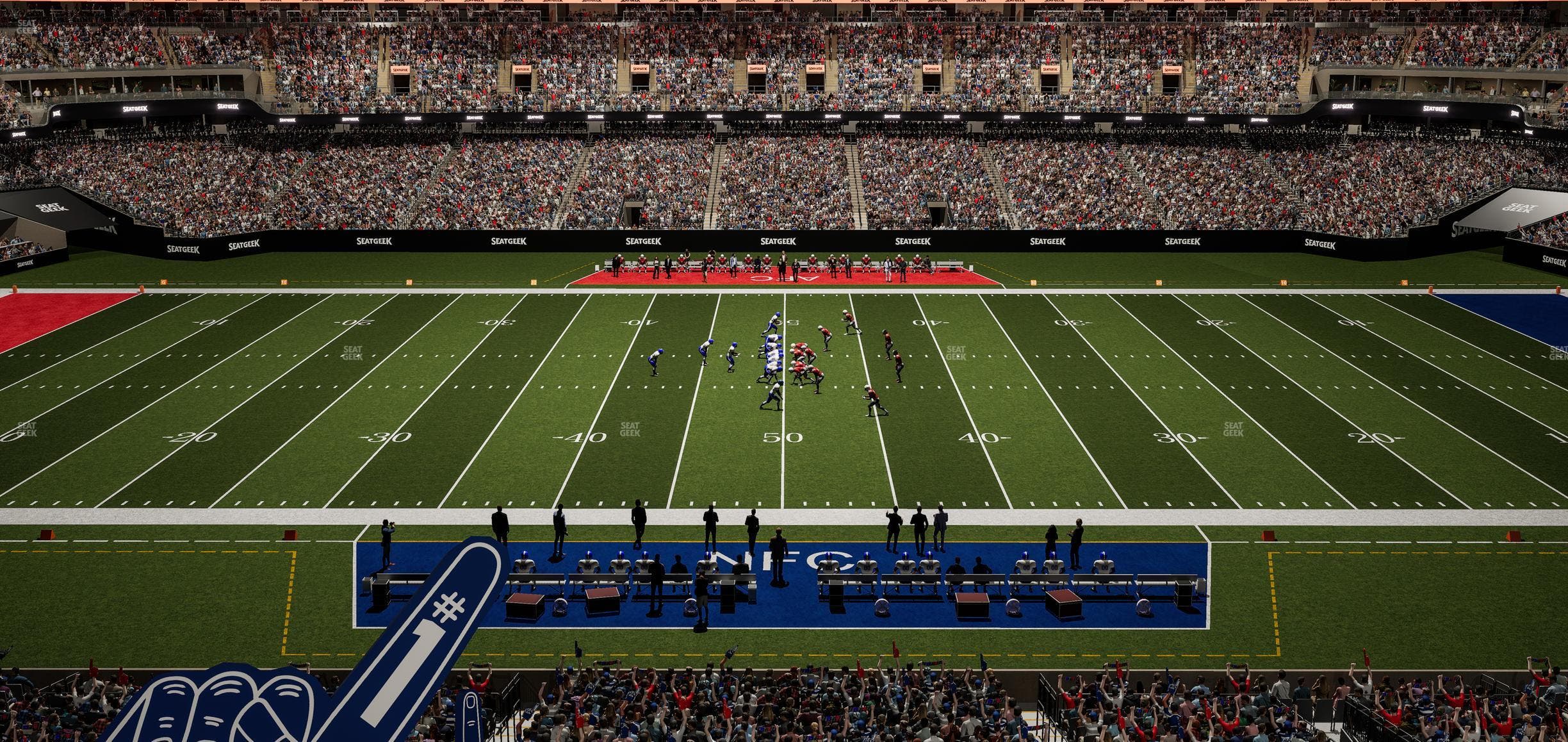 Caesars Superdome - Section 336 Seat View