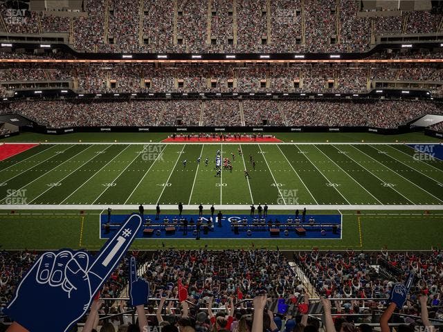 Caesars Superdome - Section 336 Seat View
