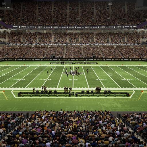 Caesars Superdome - Section 336 Seat View