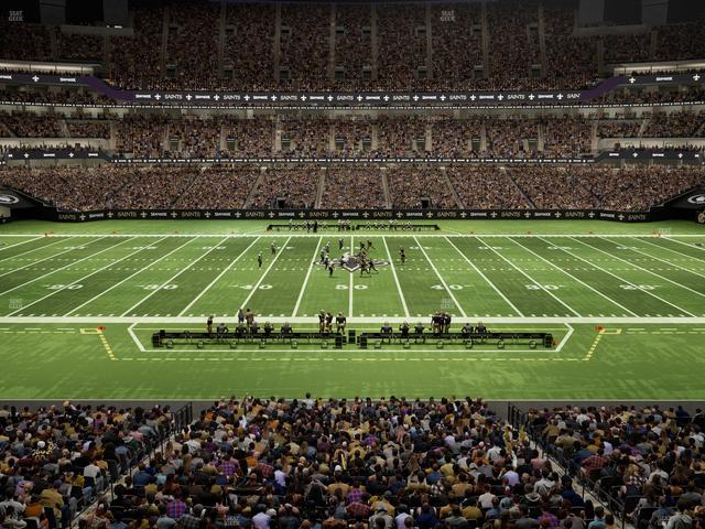 Caesars Superdome - Section 336 Seat View