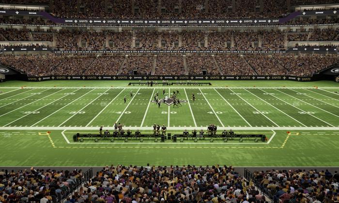 Caesars Superdome - Section 336 Seat View