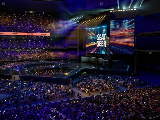 Caesars Superdome - Section 336 Seat View