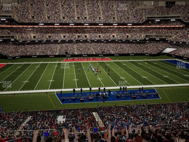 Caesars Superdome - Section 337 Seat View