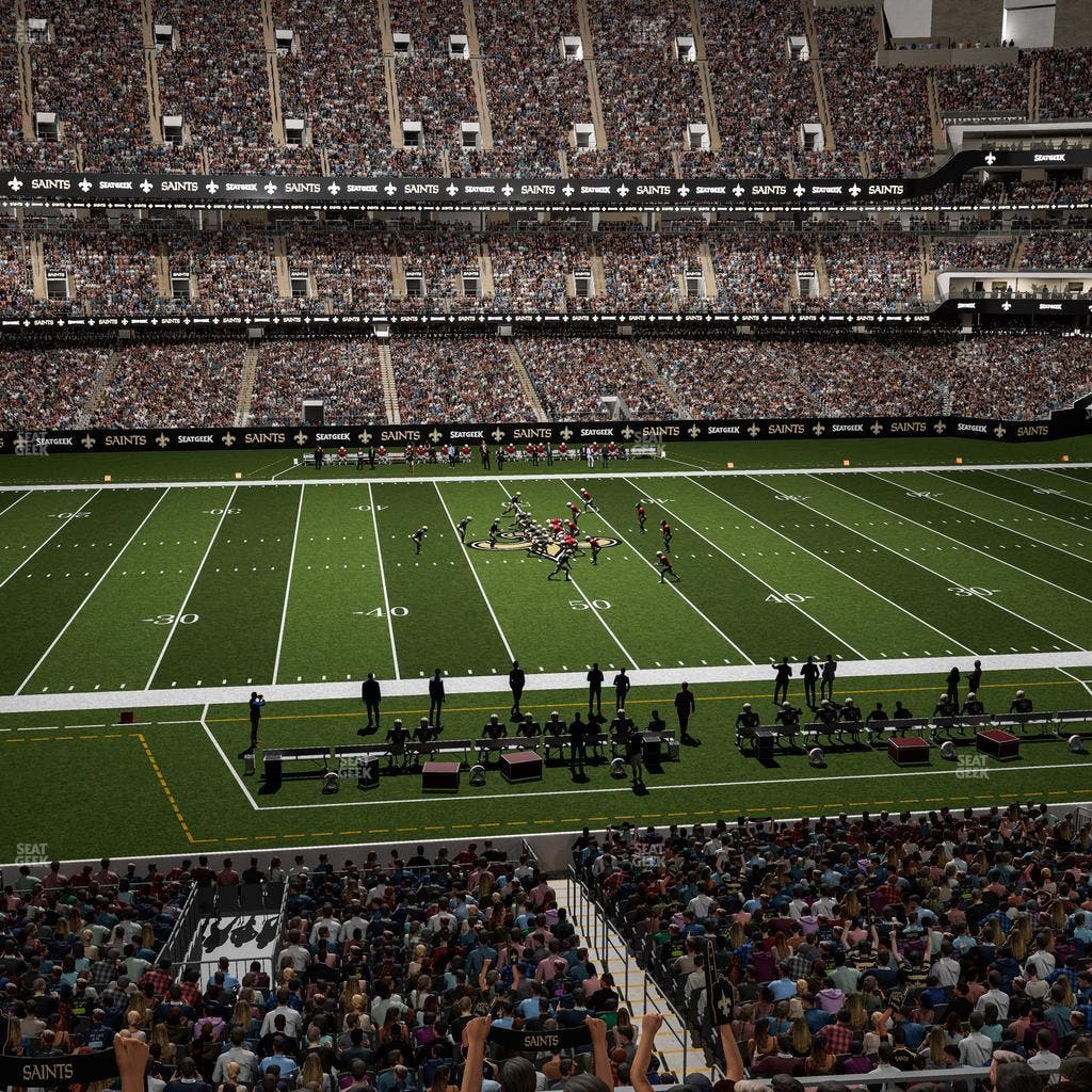 Caesars Superdome - Section 337 Seat View